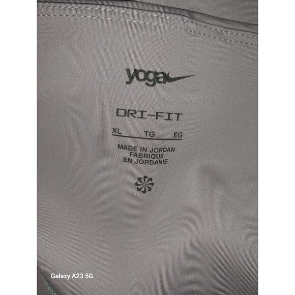 Nike Yoga Women's Dri-Fit High Rise 7/8 Yoga Pants Lavender XL - Picture 6 of 8